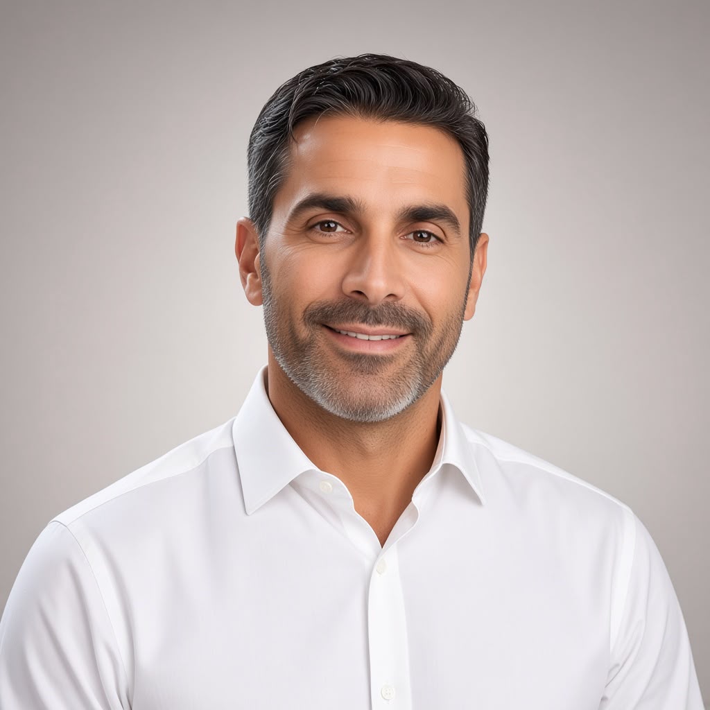 Ilias Lagogiannis, founder and lead estimator of Amora Painting